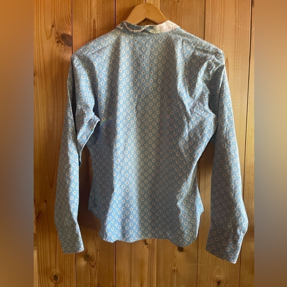 Vintage 80s 90s Anne Marie x Les Olivades Prairie Cottagecore set skirt blouse M - Picture 3 of 9
